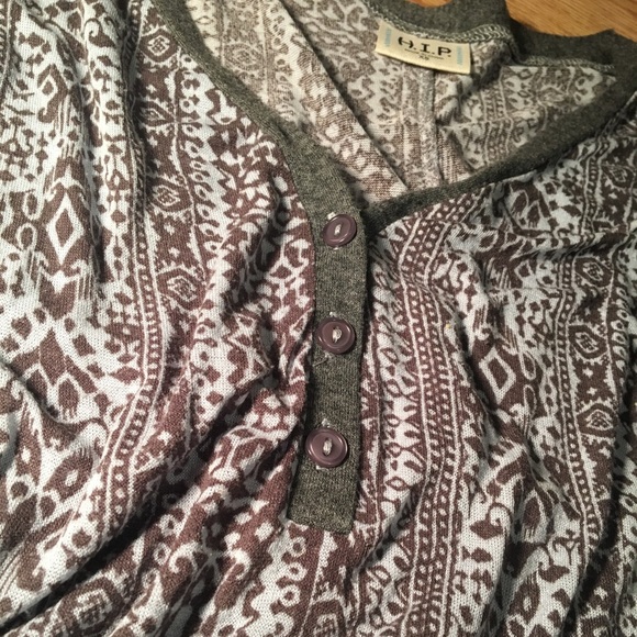 H.I.P. Patterned Buckle Blouse - Picture 7 of 8